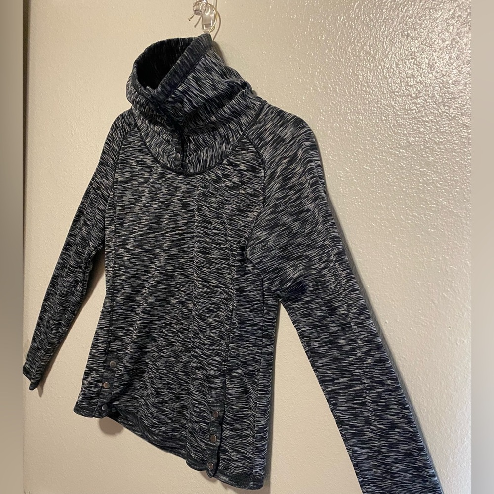 Avalanche Athletic Mock Neck Pullover Sweatshirt | Activewear  Top | Size M - Picture 3 of 6